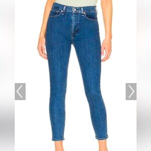 Rag and Bone Nina High Rise Ankle Skinny Jeans
